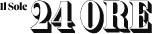 Logo del giornale Il Sole 24 Ore, elegante e autorevole, evoca serietà e professionalità.